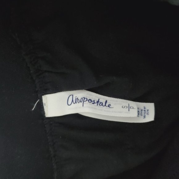 Aeropostale Cotton Blend Scalloped Lace Black Mini Skirt- S - Picture 14 of 14